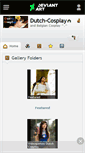 Mobile Screenshot of dutch-cosplay.deviantart.com