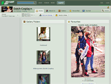 Tablet Screenshot of dutch-cosplay.deviantart.com