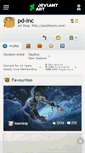 Mobile Screenshot of pd-inc.deviantart.com