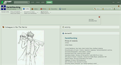 Desktop Screenshot of danielhawking.deviantart.com