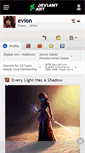 Mobile Screenshot of evion.deviantart.com