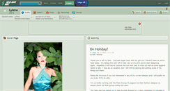 Desktop Screenshot of lylena.deviantart.com