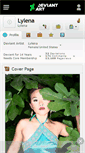 Mobile Screenshot of lylena.deviantart.com