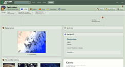Desktop Screenshot of paxtonman.deviantart.com