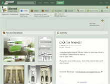 Tablet Screenshot of 3dswed.deviantart.com
