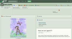 Desktop Screenshot of faerie-fantasy.deviantart.com