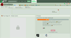 Desktop Screenshot of mortuusdiabolus.deviantart.com
