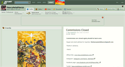 Desktop Screenshot of heavymetalhanzo.deviantart.com