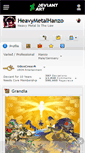 Mobile Screenshot of heavymetalhanzo.deviantart.com
