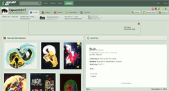 Desktop Screenshot of capuccin017.deviantart.com
