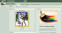 Desktop Screenshot of global-connection.deviantart.com