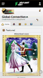 Mobile Screenshot of global-connection.deviantart.com