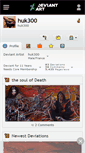 Mobile Screenshot of huk300.deviantart.com