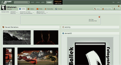 Desktop Screenshot of edhelonen.deviantart.com