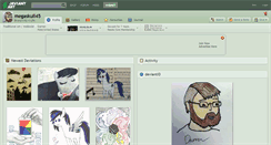 Desktop Screenshot of megaskull45.deviantart.com