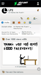 Mobile Screenshot of lp2.deviantart.com