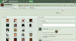 Desktop Screenshot of jackfire666.deviantart.com