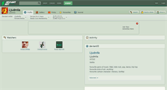 Desktop Screenshot of ljudmila.deviantart.com