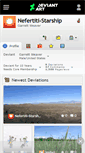 Mobile Screenshot of nefertiti-starship.deviantart.com