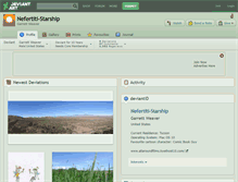 Tablet Screenshot of nefertiti-starship.deviantart.com