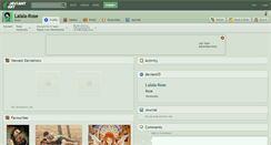Desktop Screenshot of lalala-rose.deviantart.com