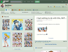 Tablet Screenshot of danshive.deviantart.com