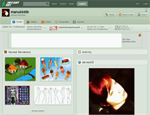 Tablet Screenshot of manu666tb.deviantart.com