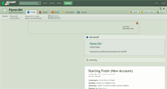 Desktop Screenshot of flymo-girl.deviantart.com