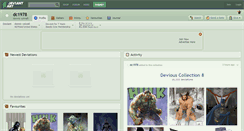 Desktop Screenshot of dc1978.deviantart.com