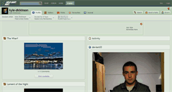 Desktop Screenshot of kyle-dickinson.deviantart.com