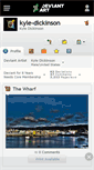 Mobile Screenshot of kyle-dickinson.deviantart.com