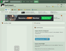 Tablet Screenshot of darthyoda42.deviantart.com