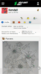 Mobile Screenshot of kendall.deviantart.com