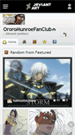 Mobile Screenshot of ororomunroefanclub.deviantart.com