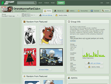 Tablet Screenshot of ororomunroefanclub.deviantart.com