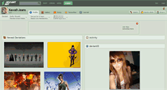 Desktop Screenshot of kawaii-jeans.deviantart.com