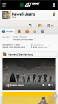 Mobile Screenshot of kawaii-jeans.deviantart.com