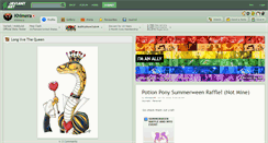 Desktop Screenshot of khimera.deviantart.com