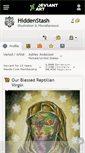 Mobile Screenshot of hiddenstash.deviantart.com
