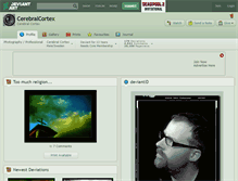 Tablet Screenshot of cerebralcortex.deviantart.com