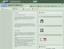 Tablet Screenshot of galactik-football-fc.deviantart.com