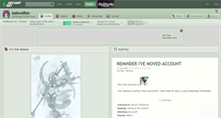 Desktop Screenshot of lostwolfen.deviantart.com