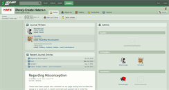 Desktop Screenshot of disney-create-haters.deviantart.com