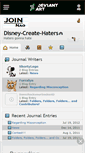 Mobile Screenshot of disney-create-haters.deviantart.com