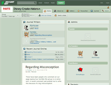 Tablet Screenshot of disney-create-haters.deviantart.com