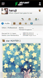 Mobile Screenshot of haruji.deviantart.com