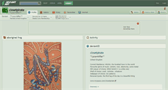 Desktop Screenshot of closetpirate.deviantart.com