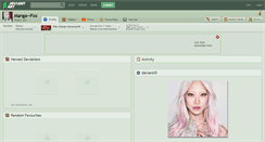 Desktop Screenshot of manga--fox.deviantart.com