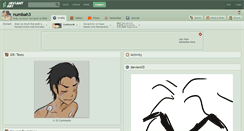 Desktop Screenshot of numbah3.deviantart.com