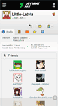 Mobile Screenshot of little-latvia.deviantart.com